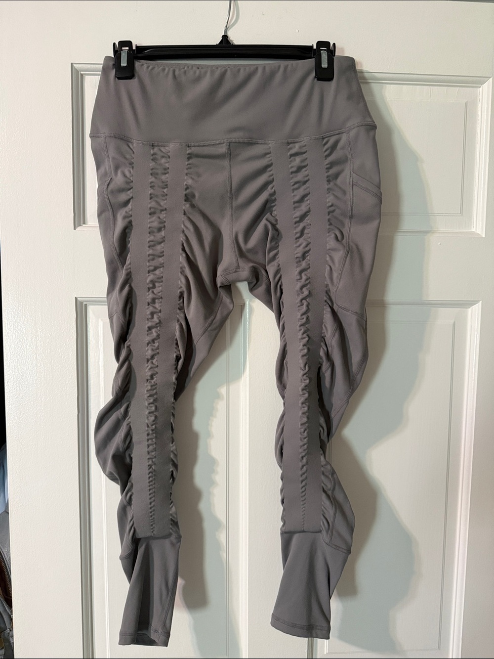 Sweetflexx resistance leggings size 10 gray